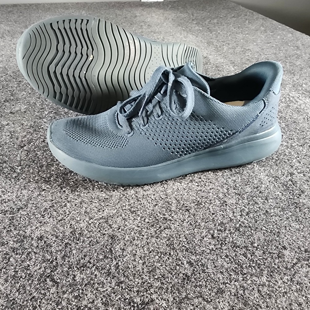 Kizik Lima Storm Gray Hands-Free Sneakers Womens 8 D3FC DLIMBL06-1D